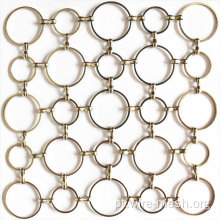 design de metal decorativo de design de interiores malha de metal